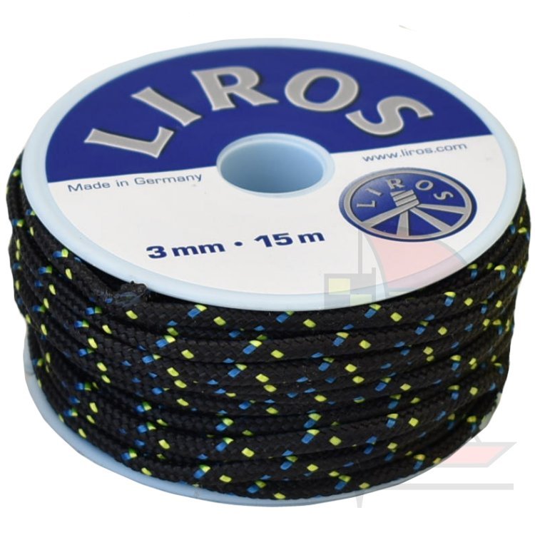 Liros Magic Speed 3mm 15m Spule schwarz