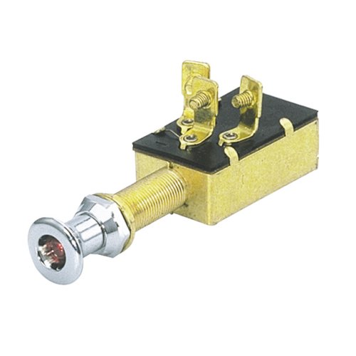 Zugschalter 20 A mit Kontrollleuchte Aus / An