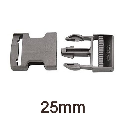 Steckschnalle Kunststoff 25mm