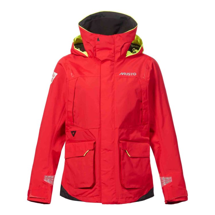 Musto BR1 Channel Damen Jacke rot