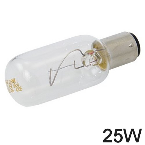 Glühlampe 25W BA Y 15d lange Form
