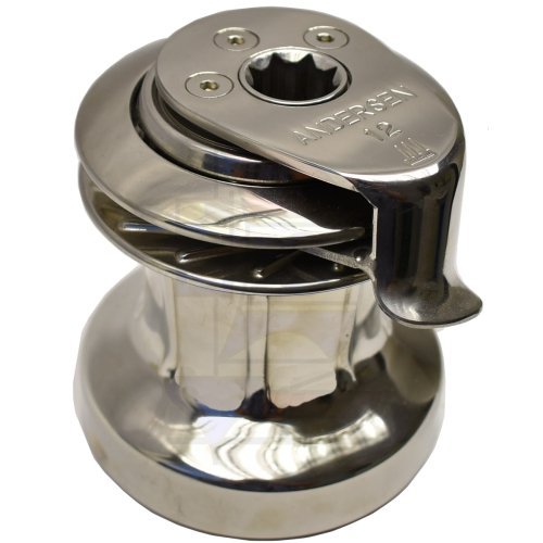 Andersen 1-Gang Schotwinde Nr. 12ST (FS) Edelstahl