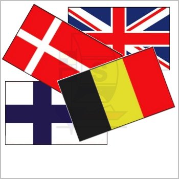 Flaggen Gastland