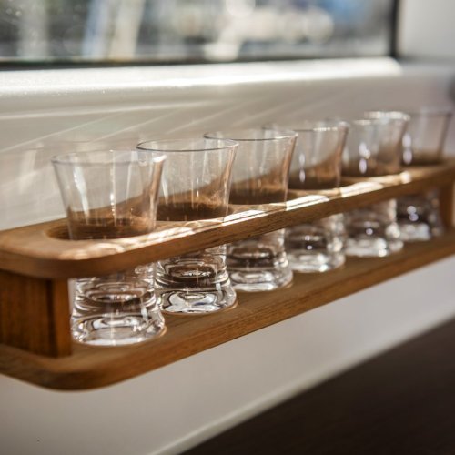 Schnapsglashalter 6-fach lang