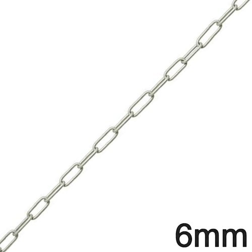 Kette verzinkt langgliedrig 6mm