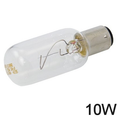 Glühlampe 10W BA Y 15d lange Form