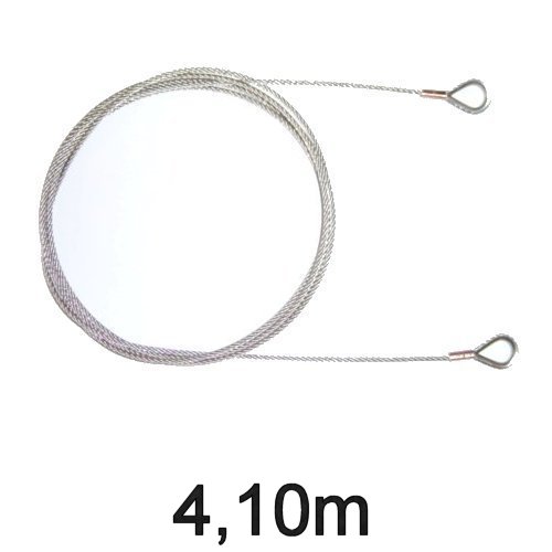 Jollen-Wante mit Kauschen 2,5mm 4,10m