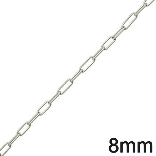 Kette verzinkt langgliedrig 8mm
