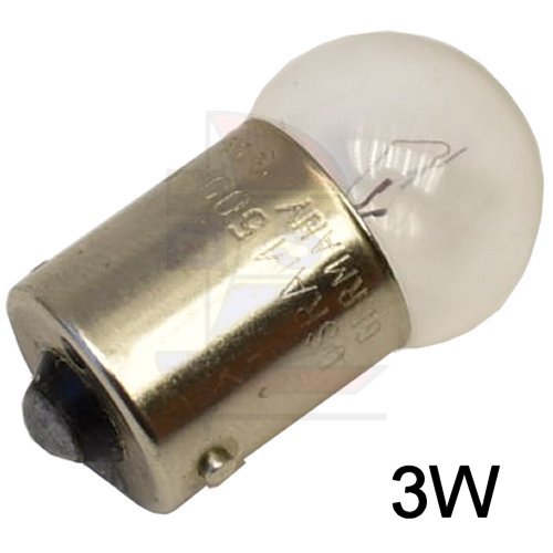 Glühlampe BA 15s 3W