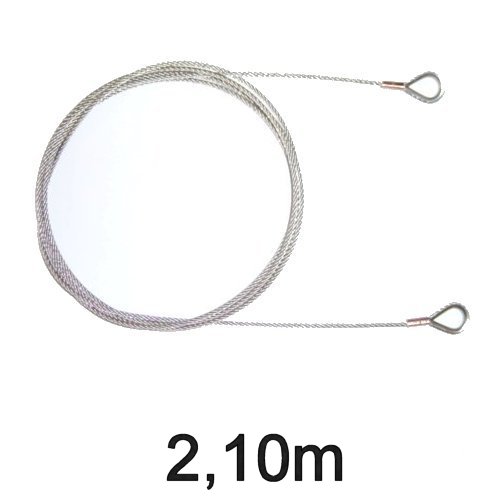 Trapez-Wante mit Kauschen 3mm flex 2,10