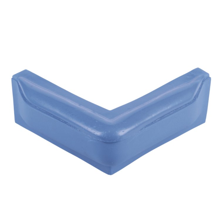 Stegfender Winkel 50cm blau