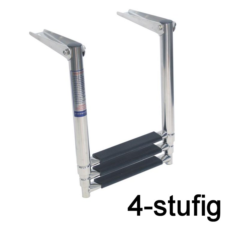 Badeleiter für Badeplattform 4-stufig