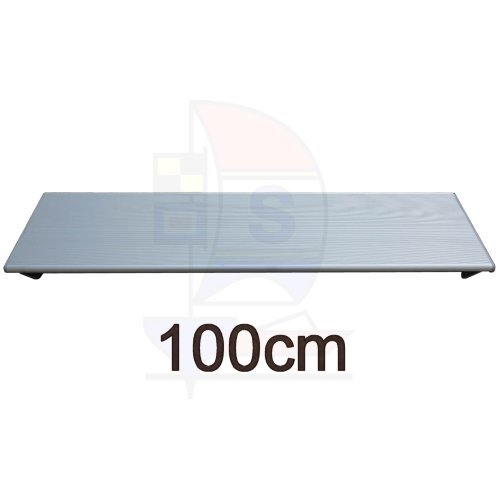 ALU Sitzbrett 100cm mit Klammer
