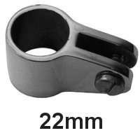 Rohrmittelgelenkstück 22mm Niro