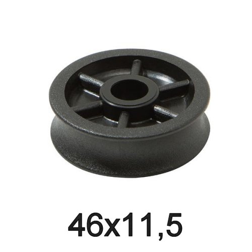 Seilscheibe Kunststoff 46 x 11,5