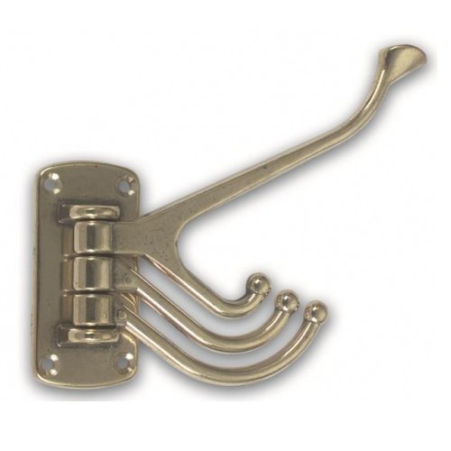 Kleiderhaken 4-fach schwenkbar