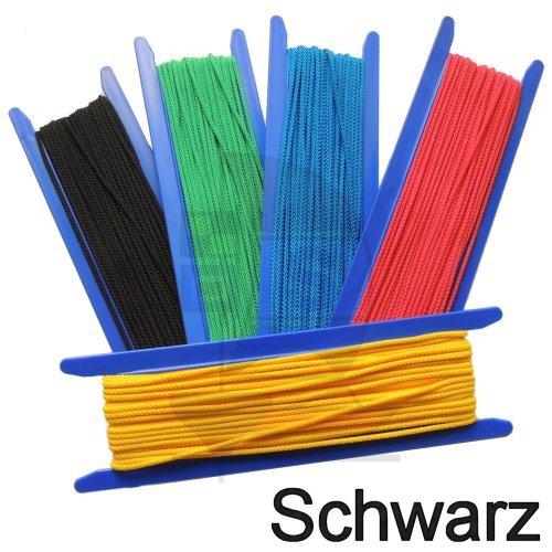 Liros Lirolen-Flechtleine Allzweckleine 3mm x 20m schwarz