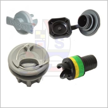 Schlauchboot Ventile