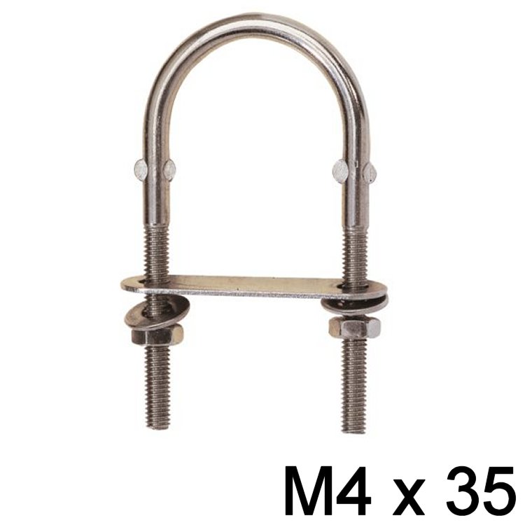 U-Bolzen M4 x 35
