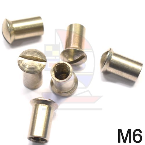 Hülsenmutter V2A (Hülsenschraube) M6