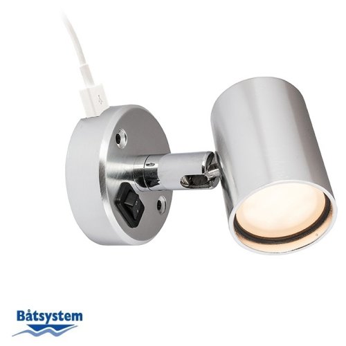 Båtsystem Leselampe D1USB LED