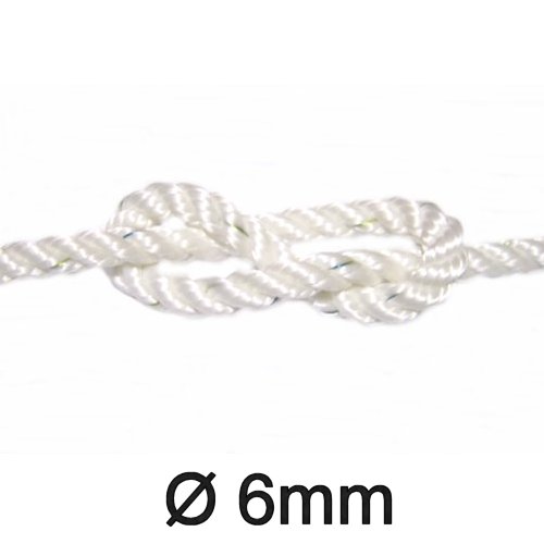 Leine Liros Pre-Stretch 3-fach geschlagen 6mm