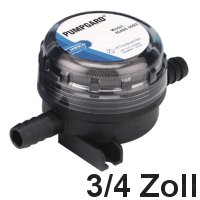 Jabsco Wasserfilter grob 3/4 Zoll