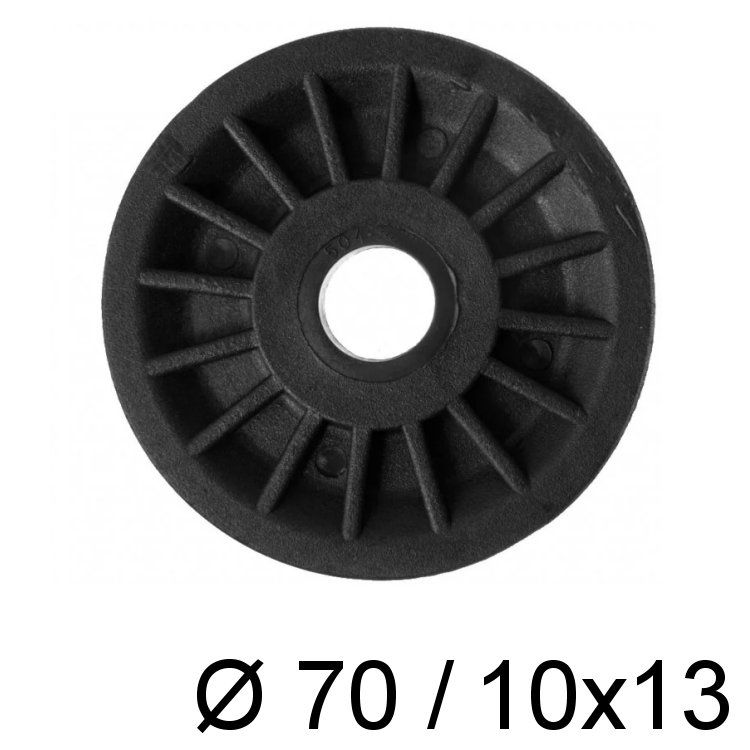 Selden Fallscheibe 70er 10x13mm 504-325