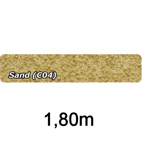 1,80m (TBS) Antirutschband 40mm sand