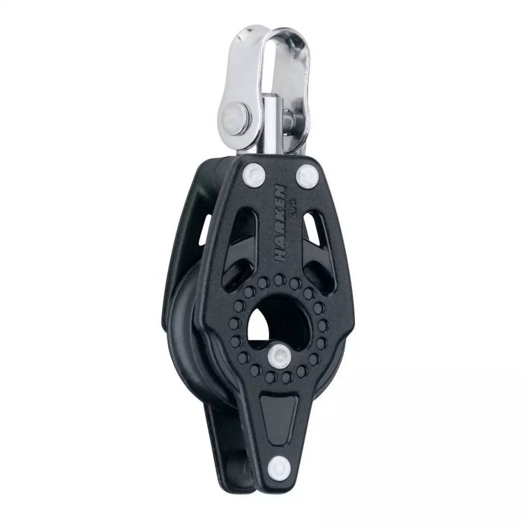 Harken Carbo Block 1fach + Wirbel + Unterbügel 8mm HK 341