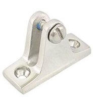 Unterteil schräg für Rohrendstück Niro