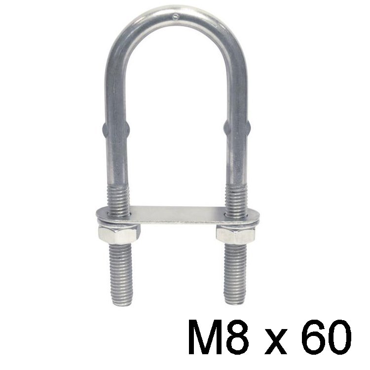 U-Bolzen M8 x 60