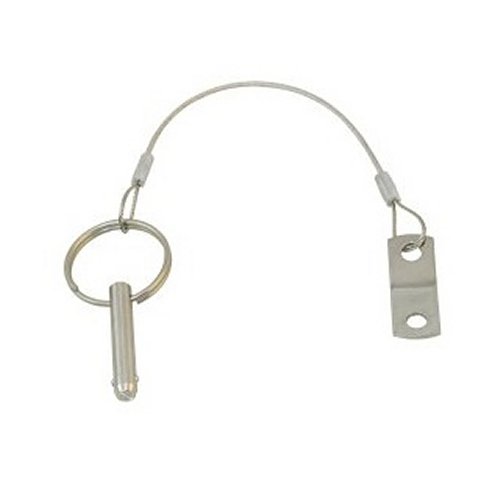 Fast Pin Kugelsperrbolzen mit Sicherungsseil 6 x 22