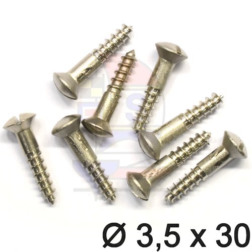 Linsensenkkopfschraube 3,5 (DIN 95) 30mm