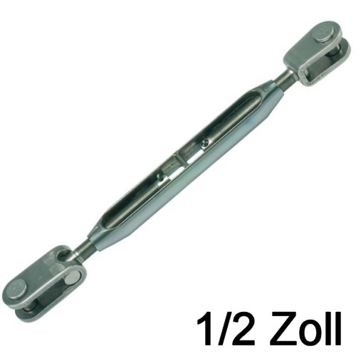 Selden Wantenspanner mit Toggle Bronze 1/2 Zoll
