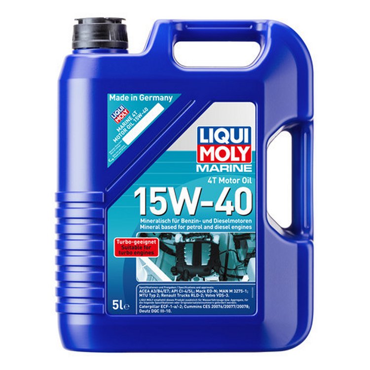 Liqui Moly 4-Takt Motoröl 15W-40 / 5 Ltr