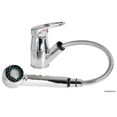 Mischbatterie Typ 7 mit ausziehbarem Duschkopf