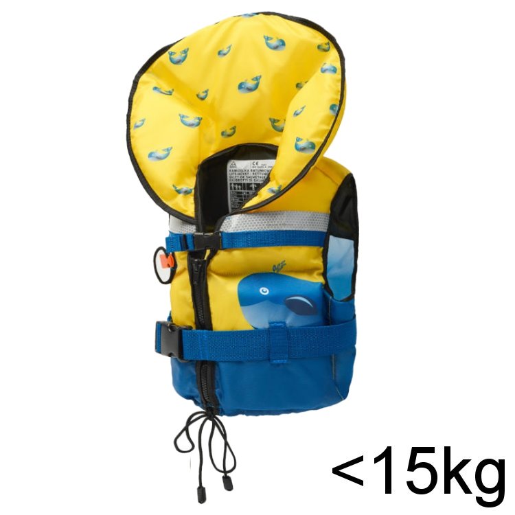 Rettungsweste Wal bis 15kg