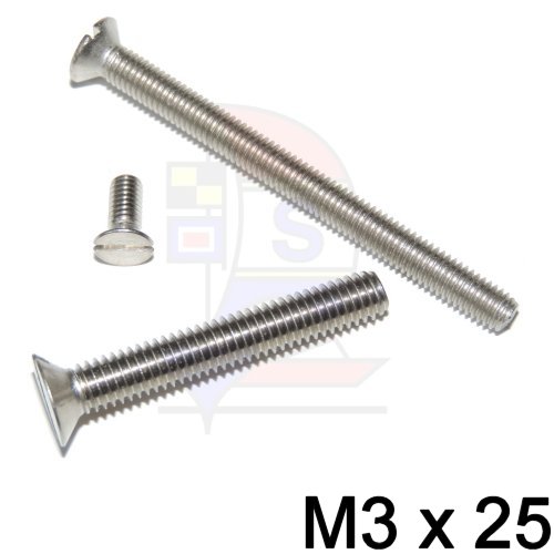 Senkkopfschraube M3 (DIN 963) x 25