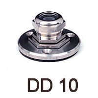 Edelstahl Decksdurchführung für Kabel DD 10