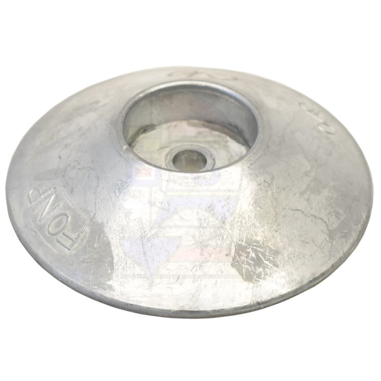 Ruderblattanode Zink 1-teilig 90