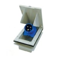 CEE Eingangsstecker witterungsbeständig