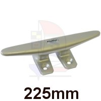 Belegklampe 4 Befestigungen 225mm silber