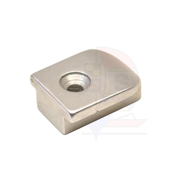 Pfeiffer Endstück 25 x 4 Alu mit Einführung