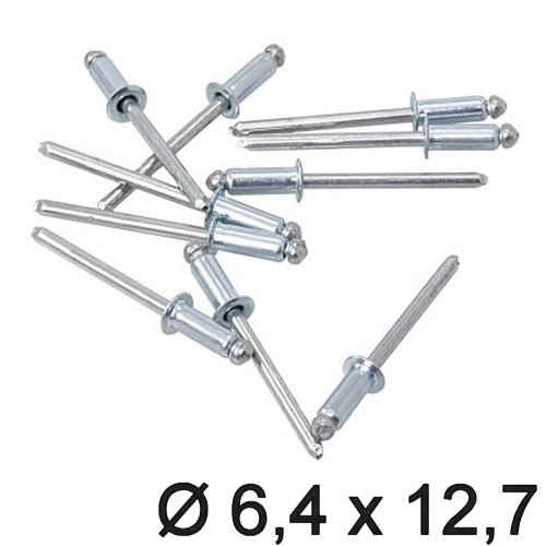 Popniete 6,4mm Monel 12,7mm