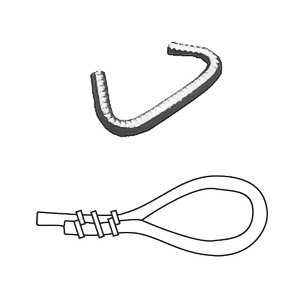 Gummiseilklemme Edelstahl 8mm