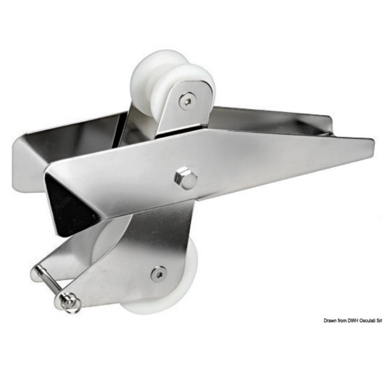 Ankerhalter Edelstahl Wipp 320mm