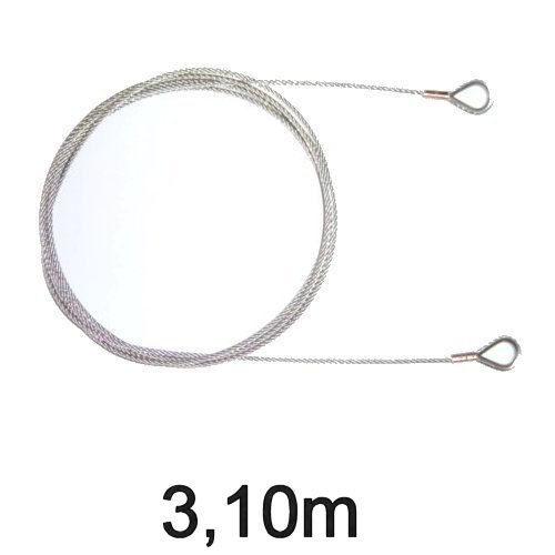 Trapez-Wante mit Kauschen 4mm flex 3,10