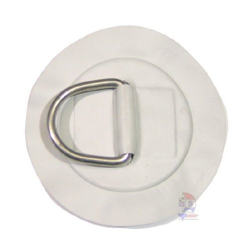 Rundpad Grau mit D-Ring 50