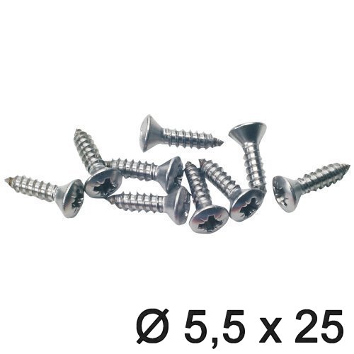 Linsensenkkopf 5,5 (Knipping DIN 7983) 25mm